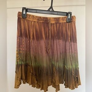 Bohemian Tie-Dye Skirt